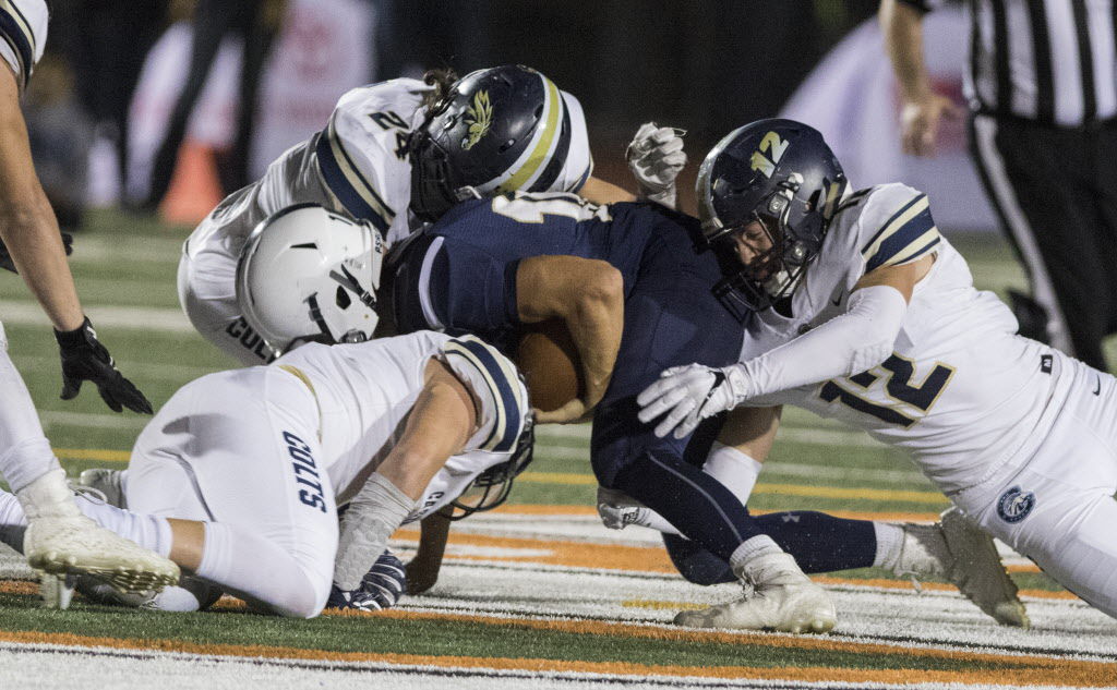 Class 3A state championship: Queen Creek Casteel 35, Pusch Ridge Christian 28